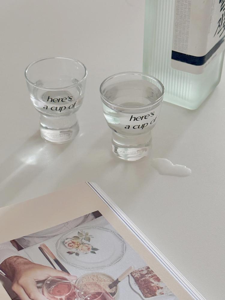 고블렛소주잔 미니소주잔 일본사케잔 집들이선물 소주잔세트