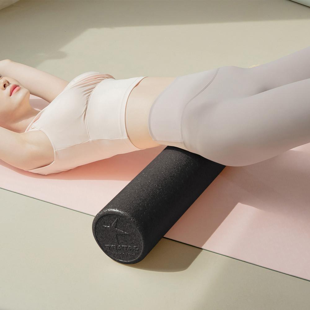 트라택 필라테스 폼롤러 EPP 90cm 원형 블랙  요가