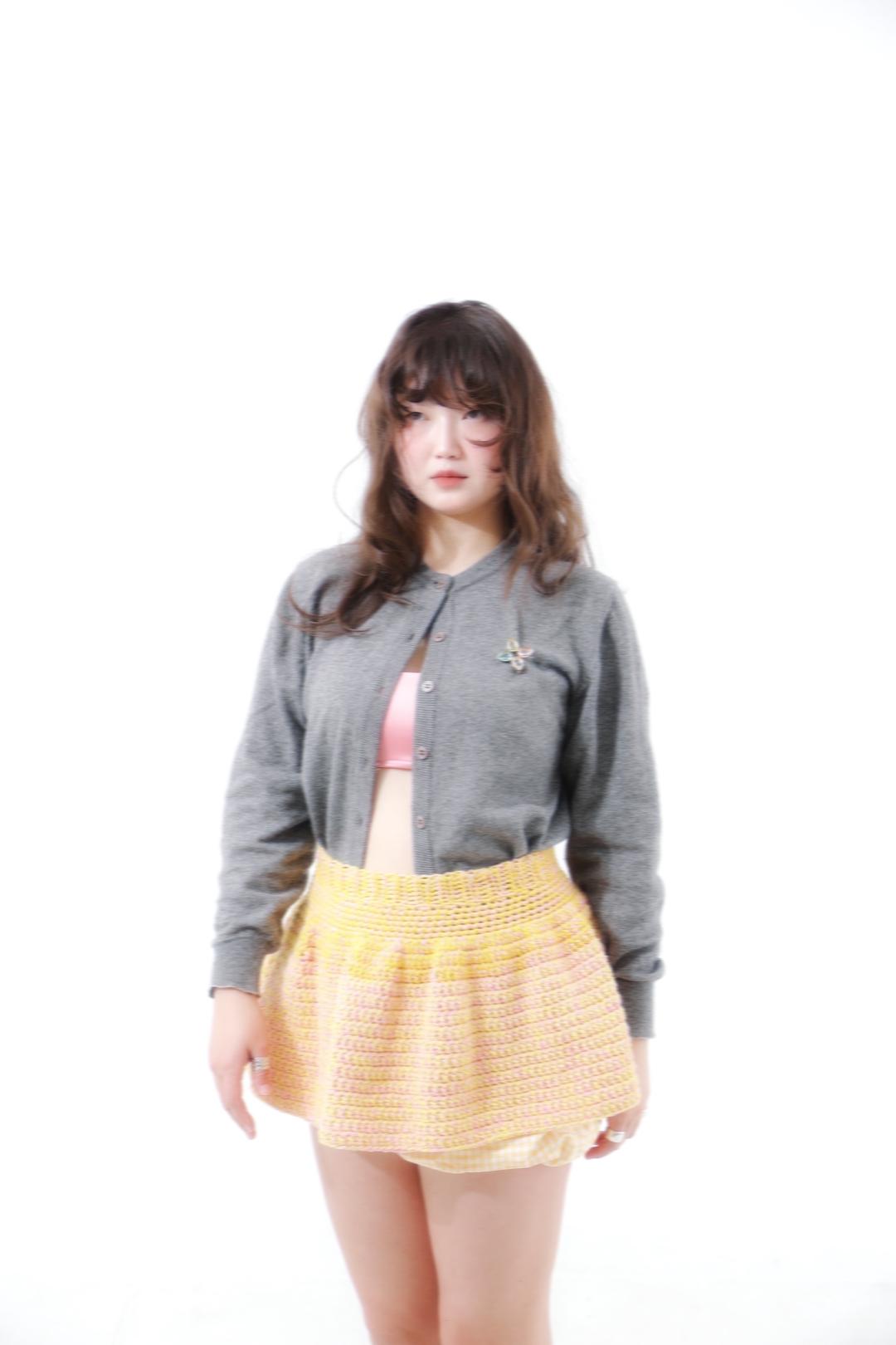 Crochet tutu Yellow
