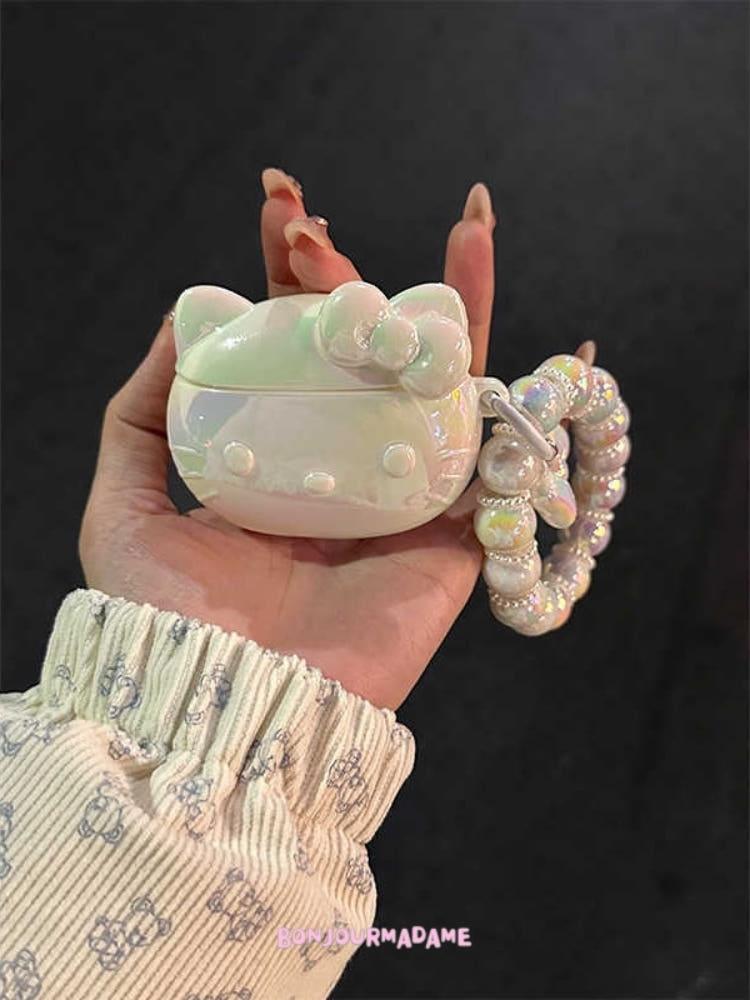 오로라 키티 에어팟 케이스