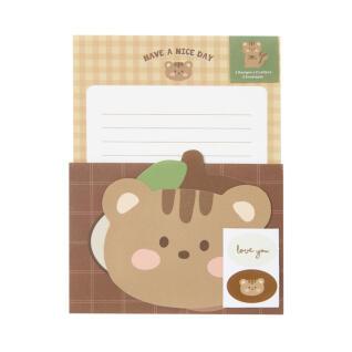 다람쥐도토리 편지지 (02005644)