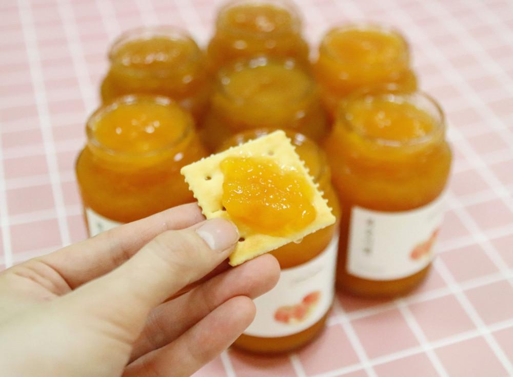 수제복숭아쨈 과일잼 결혼식 돌잔치 답례품 선물세트 카페납품