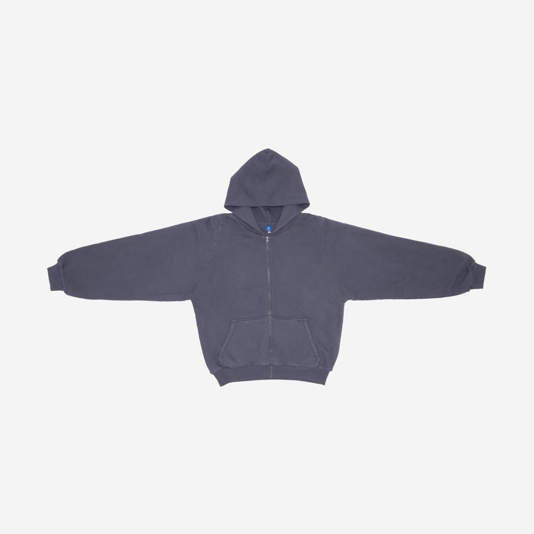 Yeezy YZY Zip-Up Hoodie Navy