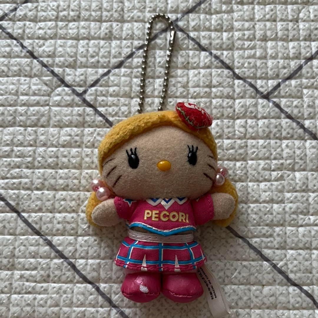 ゴリエキティちゃん　キーホルダー　キーチェーン付き チア