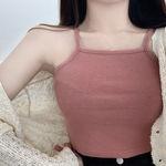 [1+1 할인!] 홀터넥 크롭 끈나시 (9color)