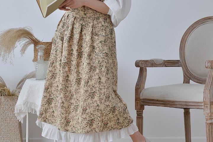 플로리스트 주방 방수 원피스 롱 빅사이즈 앞치마 에이프런