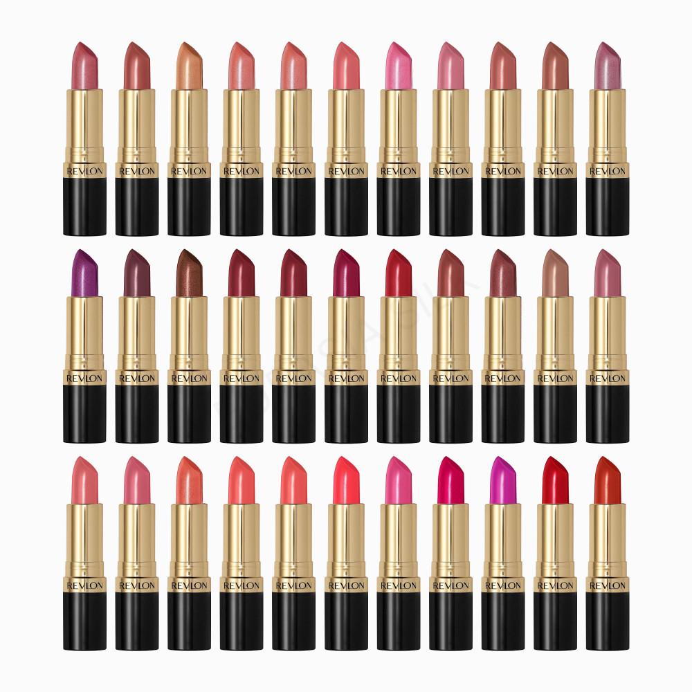 레브론 수퍼 러스트러스 립스틱 REVLON