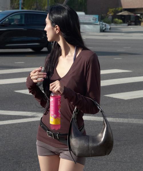 Tovi Bag · 토비백 / 메탈릭 그레이