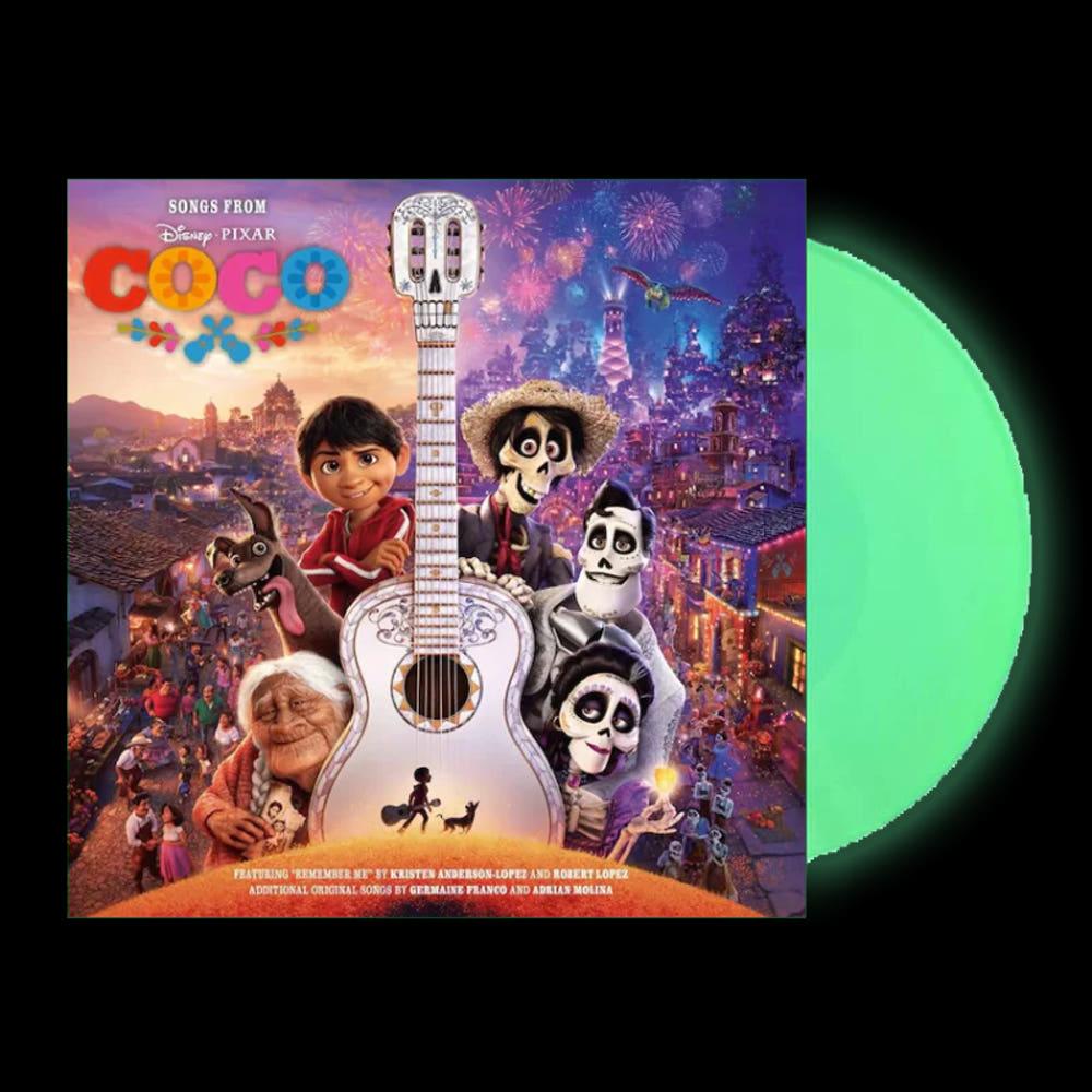Songs of coco 코코 OST (Glow In the Dark Green LP)