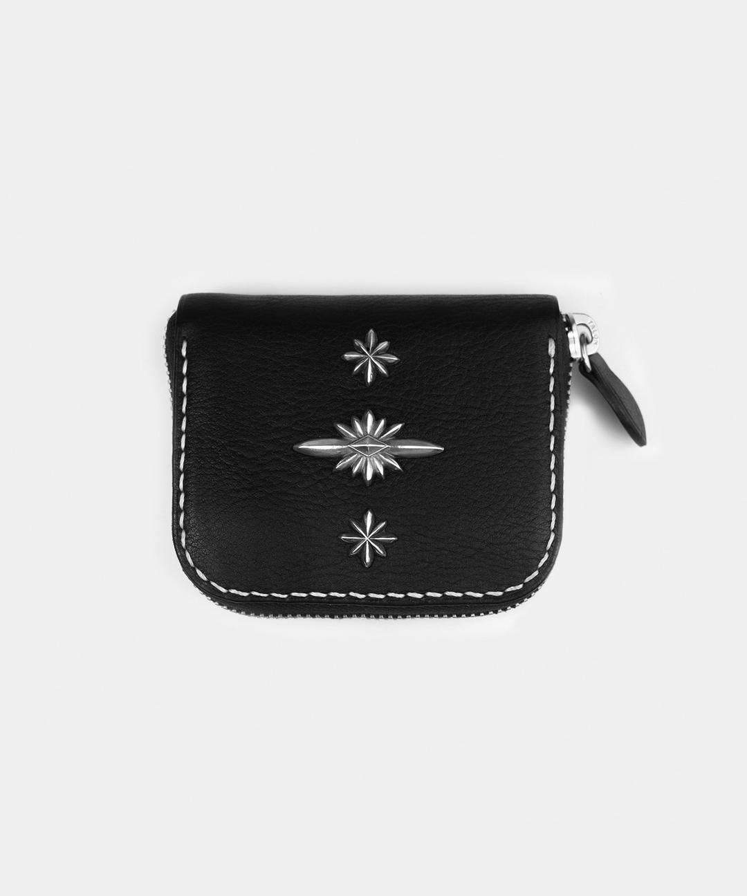 3Star Concho Zip Wallet - White stich