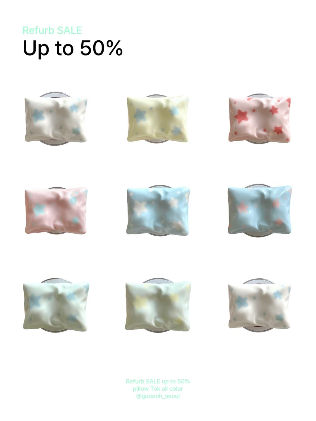 [리퍼브50%OFF]  Lucky pillow tok