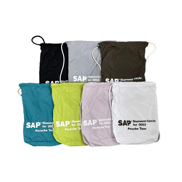 [나일론] 투어 레터링 짐색 - 5color | 빈티지 유니크 스트릿 백팩 크로스백