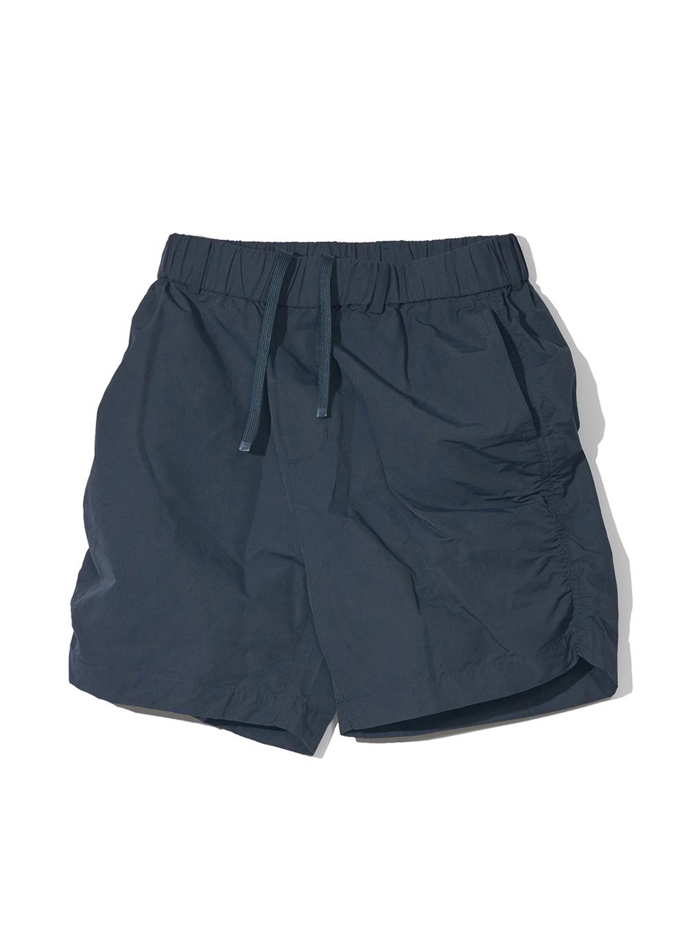 Side Puckering Shorts_Navy