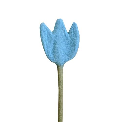 FELT FLOWERTULIP[BLUE]