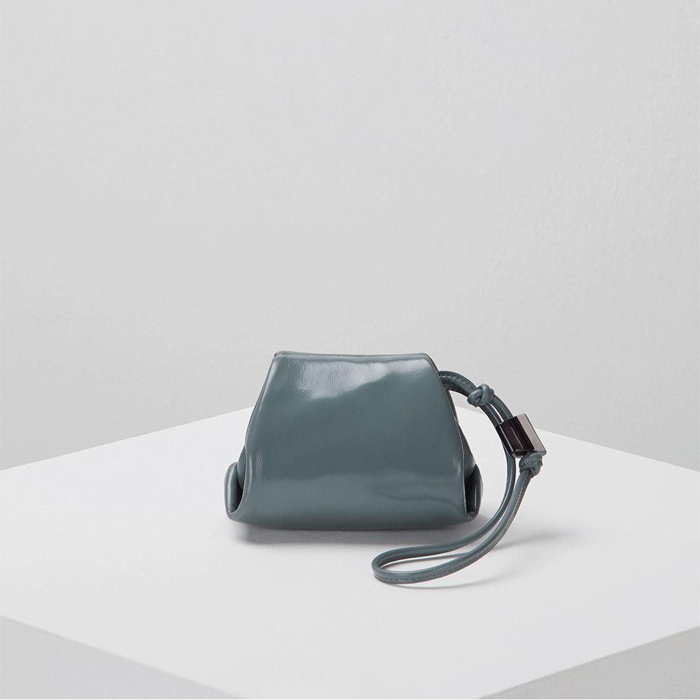 mini pillow bag(glow blue orchid)