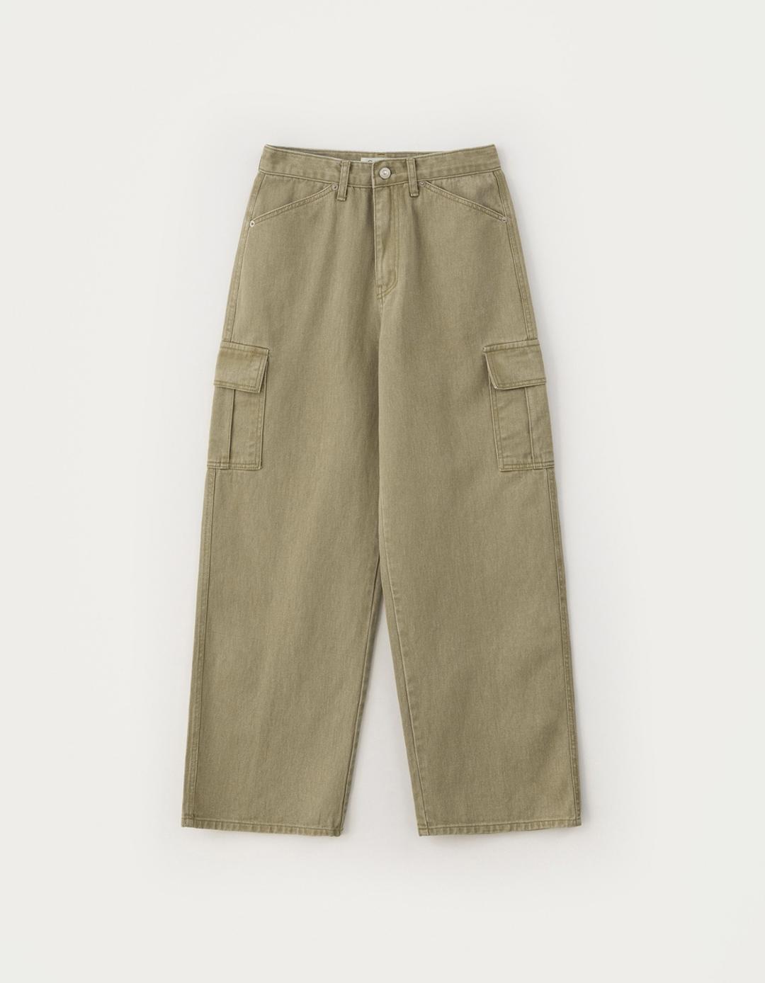 [Release] 12.4 출고 Jackie Cargo Washed Pants - Beige