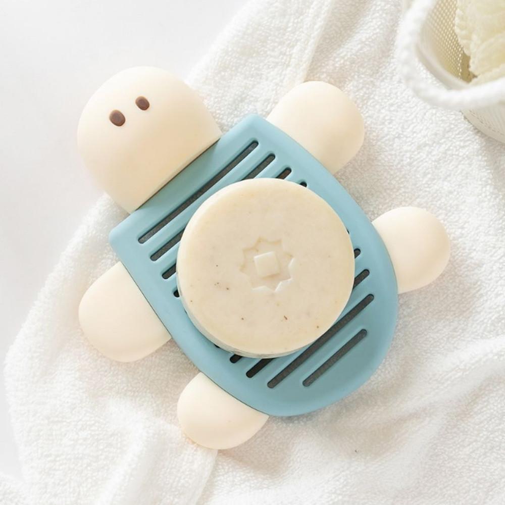 거북이 모양 비누받침대 실리콘 비누받침