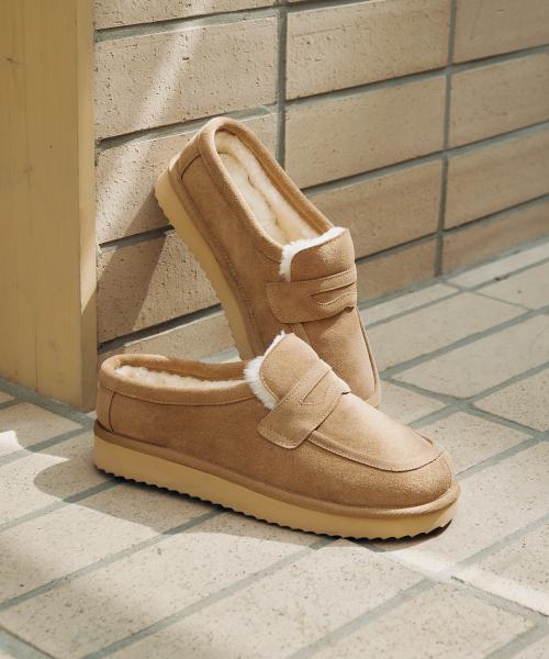 WINTERFELL - SLIP LOAFER BROWN 어그 로퍼