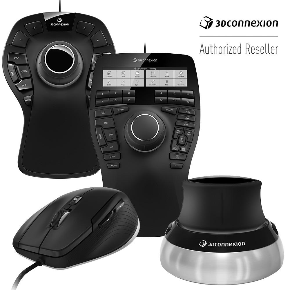 3Dconnexion CAD 캐드 설계 3D 모델링 마우스