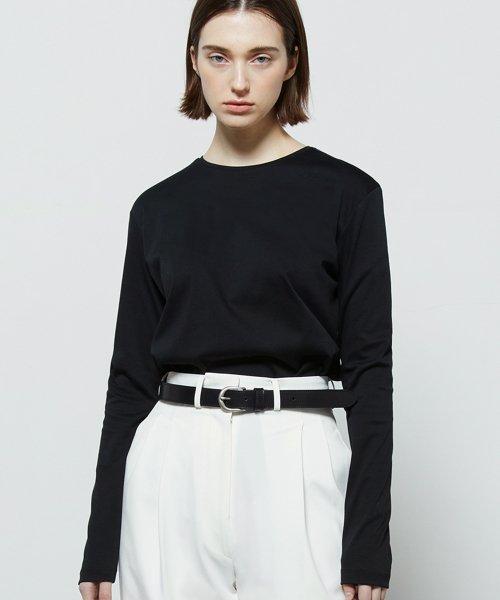 SIGNATURE SILKET T-SHIRTS - BLACK
