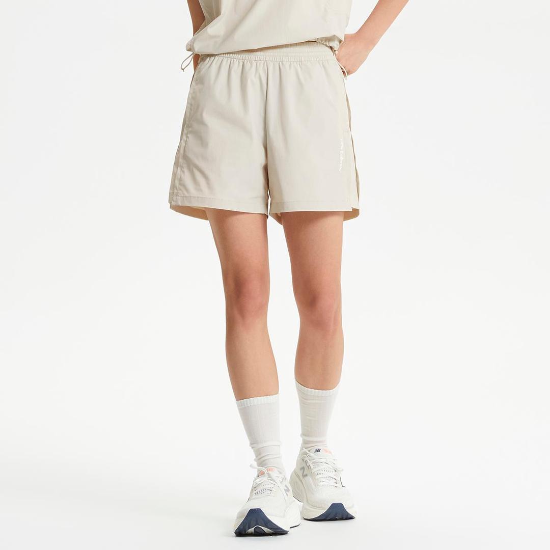 WOMEN FROZEN 우븐 스트레치 4부 숏팬츠 (STANDARD FIT)