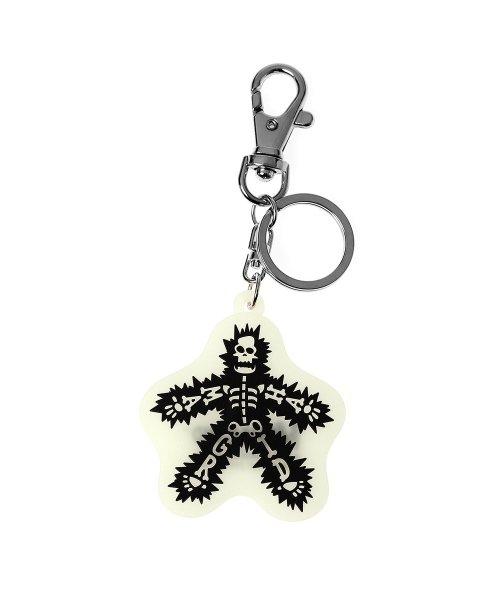 SKELETON KEYRING BLACK(MG2CSMAB82A)