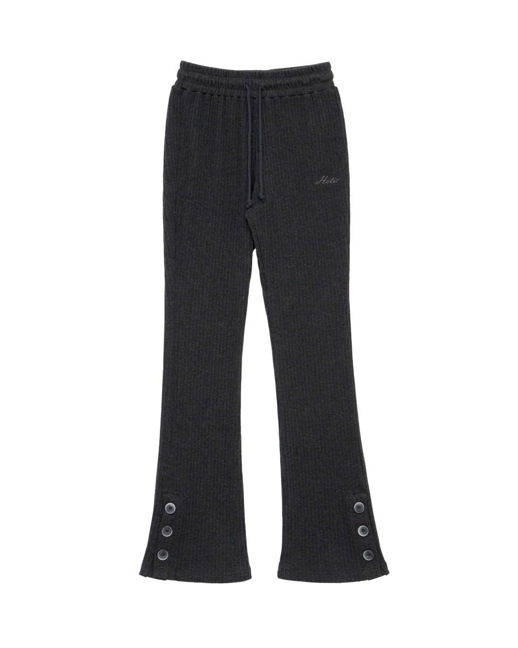 Easy Button Slim Pants (Charcoal)