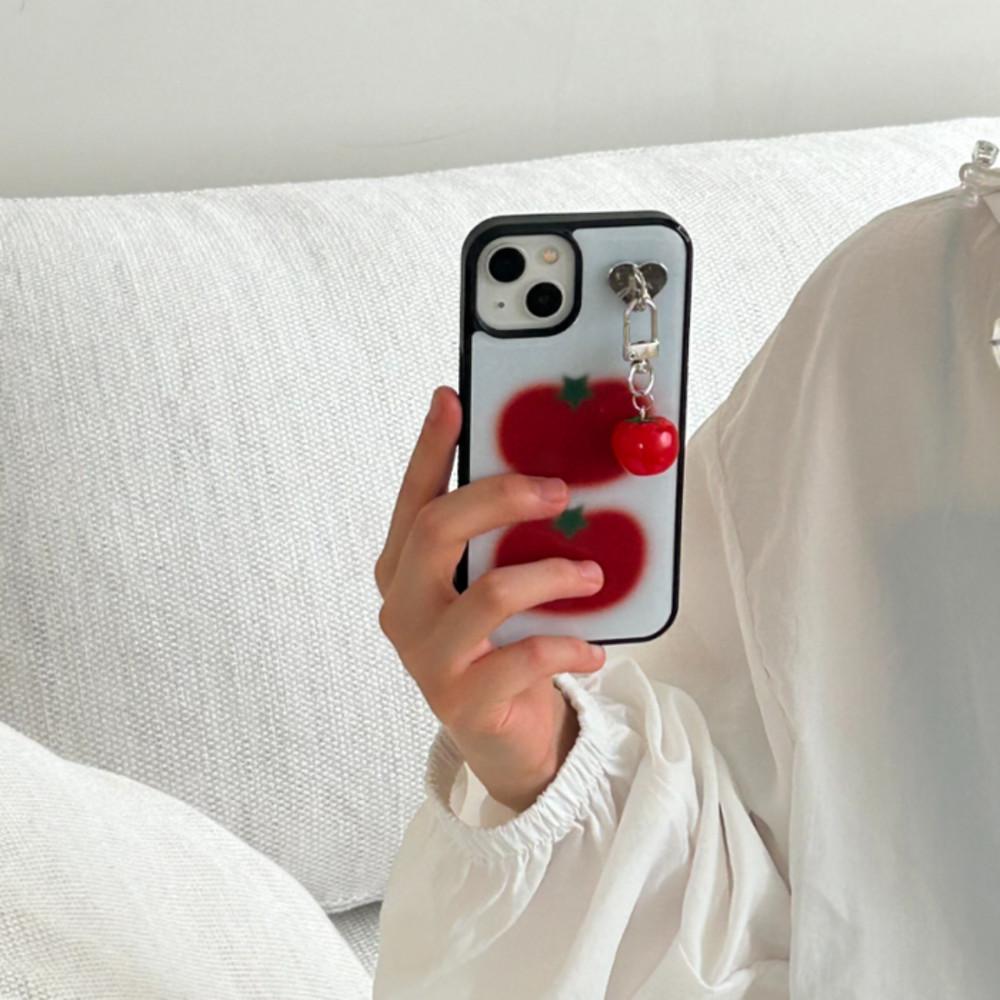 블러 토마토 [에폭시 범퍼 케이스] 아이폰 갤럭시 제트플립