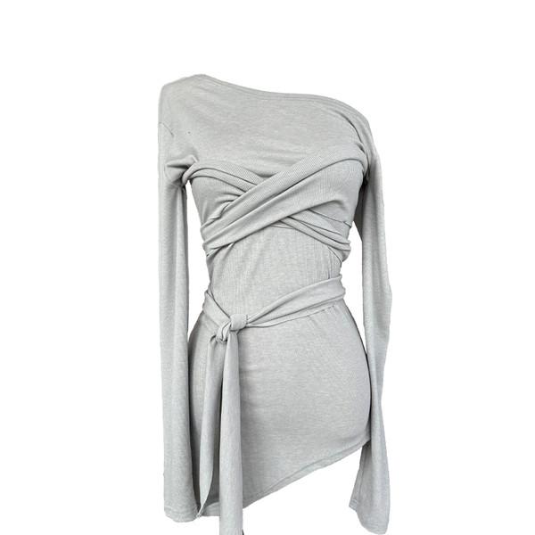 Fin roped unbalanced T (2colors)