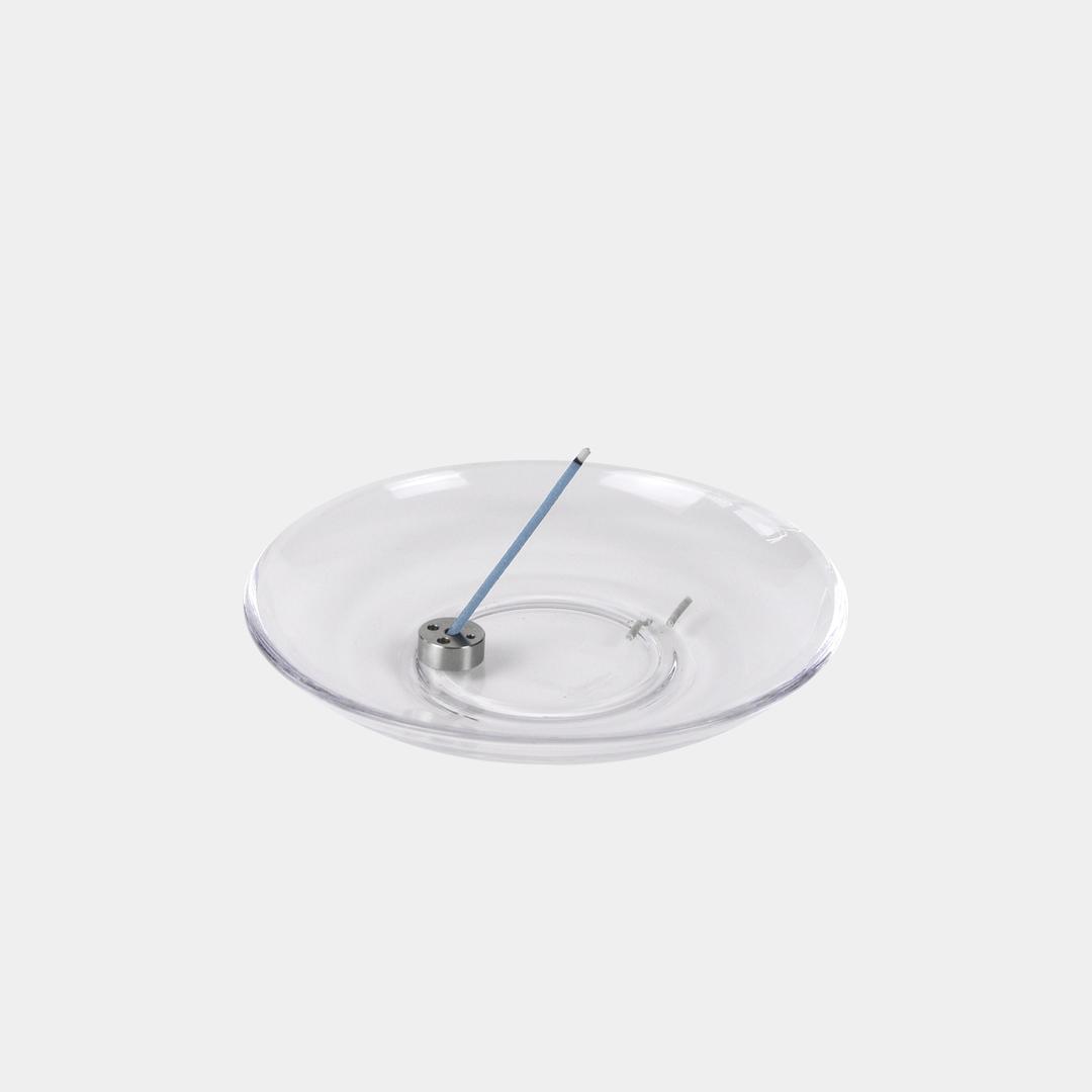 Stainless steel Holder & Glass Tray set