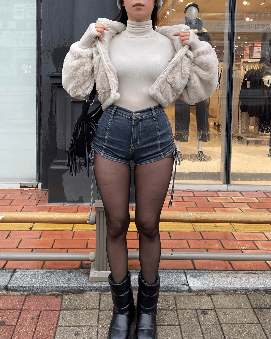 [자체제작]웨스턴 셔링 쇼츠 (4size)