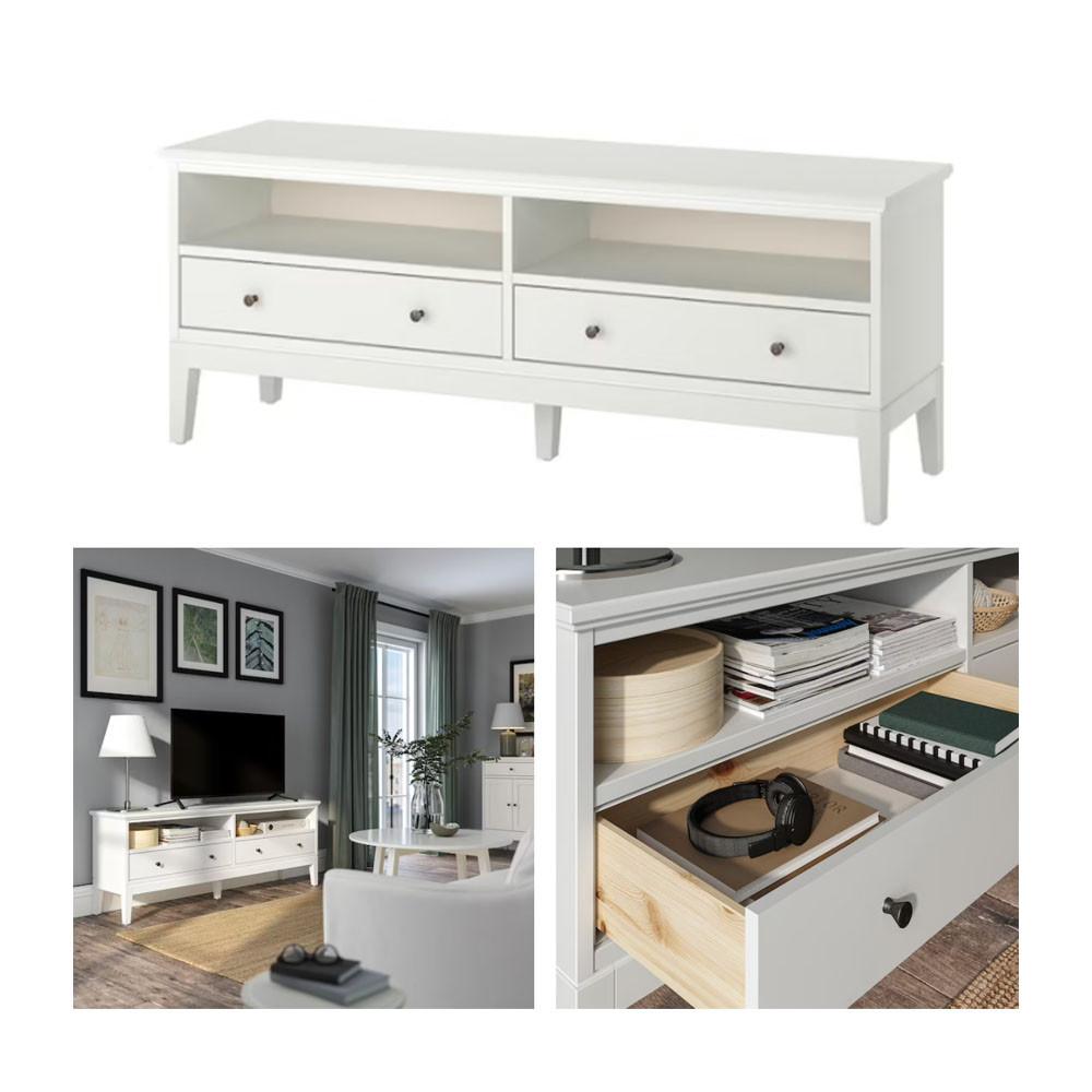 이케아/IDANAS이다네스TV장식장화이트162x40x63cm