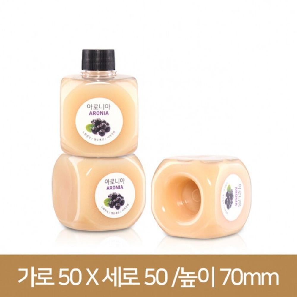 페트병 큐브블록100ml (쌓는 물병)(A) -단마개