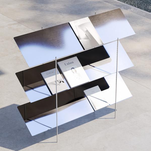 Oblique line Simple Shelf