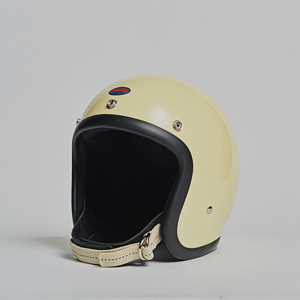 DEXTON 500 TX 덱스톤 클래식 아이보리 헬멧 빈티지 복각 패션 소두핏 할리 베스파