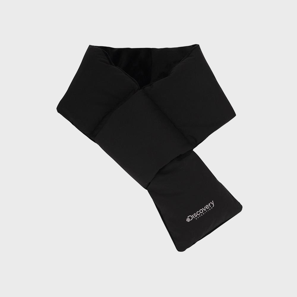 로고프린트 패딩 머플러 (BLACK)