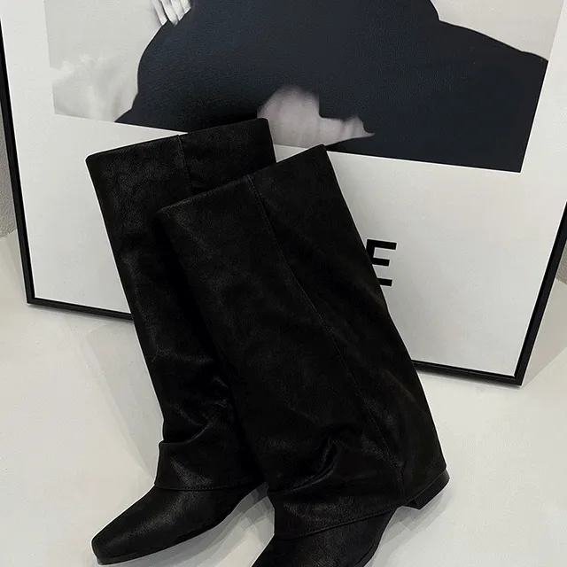 신상베스트 와이드 셔링 워머 삭스 미들 롱부츠