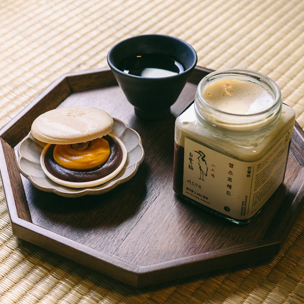 만들어 먹는 모나카 선물세트 팥잼+과자 수제잼 디저트 간식 일본 우유잼 기념품 [원산지:원산지 표기 의무대상 아님]