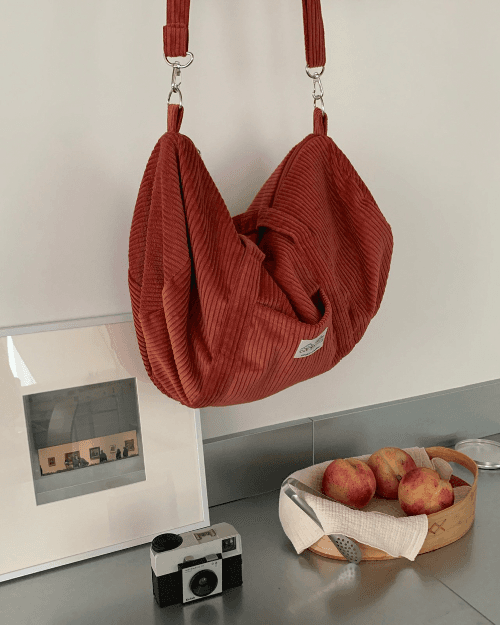 디어앤느 call 캠프 코듀로이 어텀 골덴 보스턴 캐리온 백 (4color) 여행가방