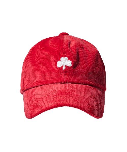 코듀로이 스몰 클로버 캡[레드]_BNYA4HW04URD