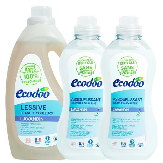 에코두 프랑스 고농축 세탁세제 라벤더 기획(세탁세제2L+섬유유연제1Lx2)