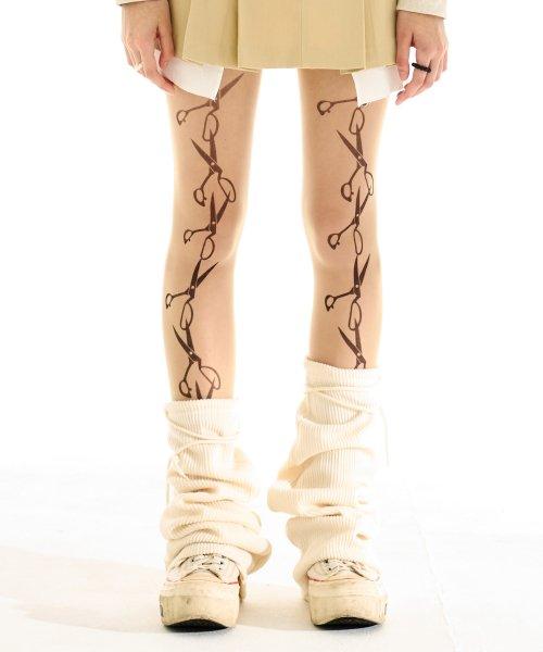 Tiny leg warmer ivory