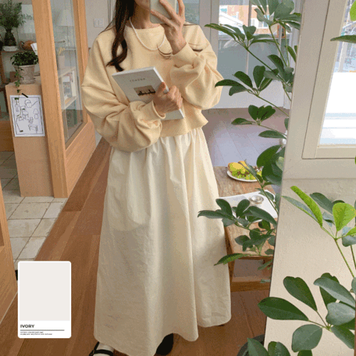 [2color]레이어드 원피스