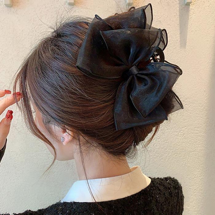 [🌸주문폭주🌼] 키치블랑 포인트 왕리본 집게핀 외 헤어핀 모음전