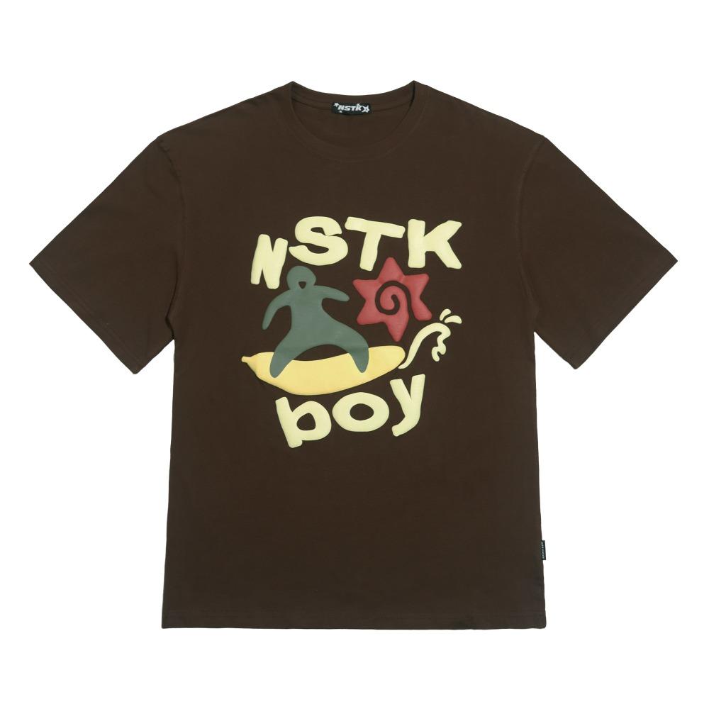 Surfing Banana Boy Tee (Brown) K25QB671