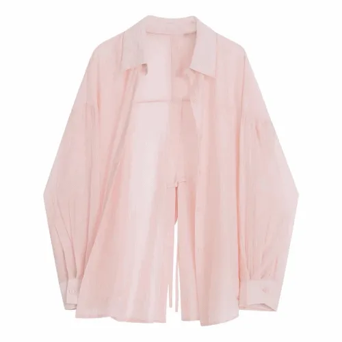 (1+1) 베이직 오버핏 백 포인트 썸머 셔츠 6Color (４차 리오더)