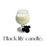 블랙 릴리 캔들_black lily candle
