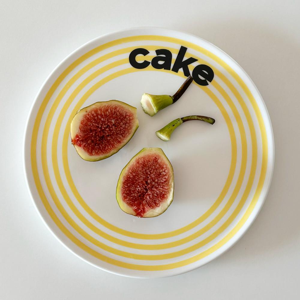 디저트 타임 플레이트 케이크