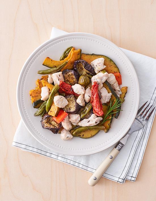 [콜린스 다이닝] 구운채소 닭가슴살 샐러드