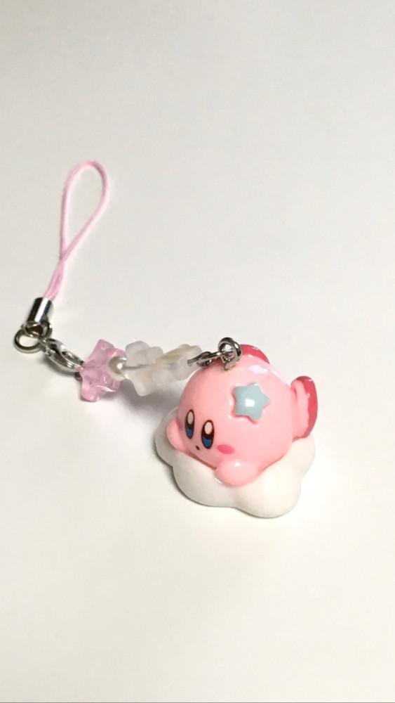 키라키링 별의커비 스타 키링 kirakeyring Kirby of stars star keyring